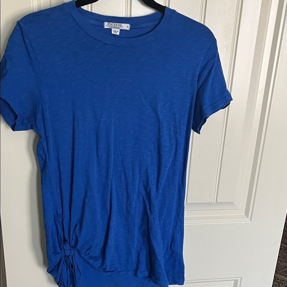 Anthropologie side knotted top
